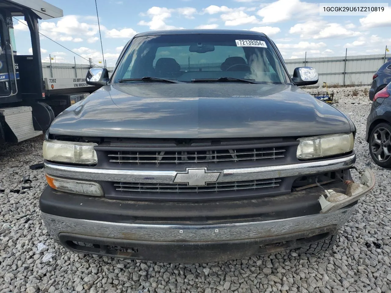 1GCGK29U61Z210819 2001 Chevrolet Silverado K2500