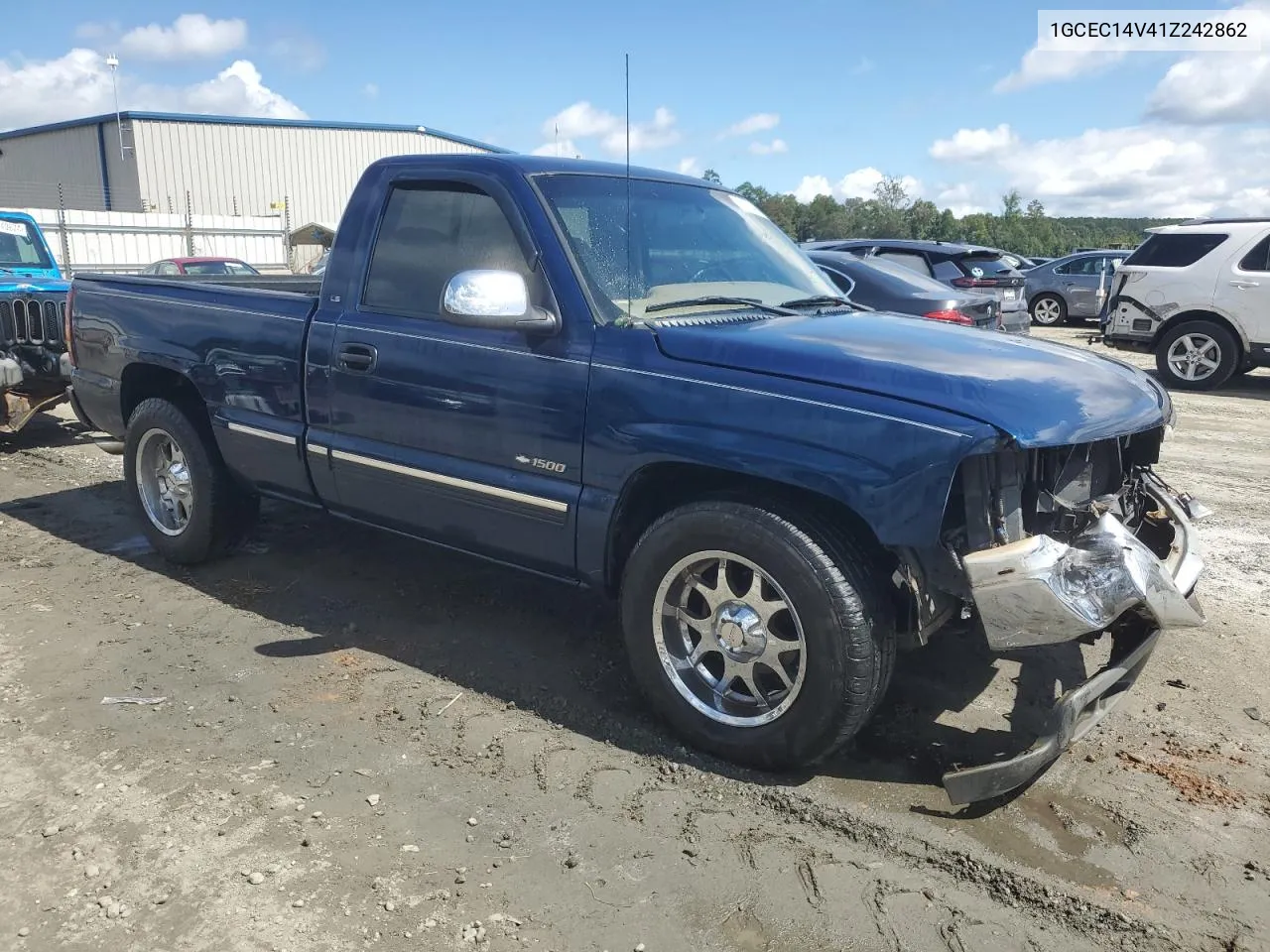 2001 Chevrolet Silverado C1500 VIN: 1GCEC14V41Z242862 Lot: 72334914