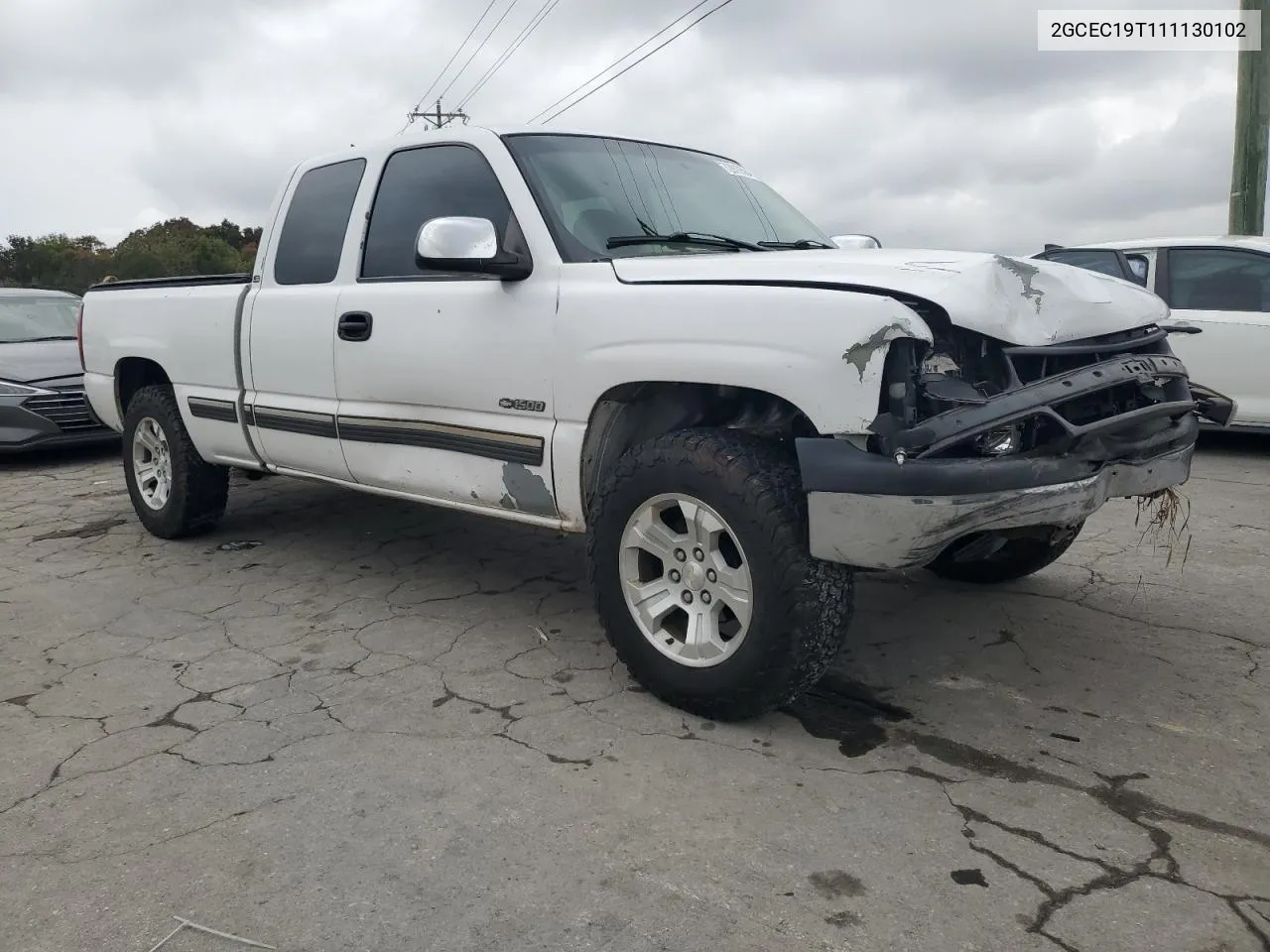 2001 Chevrolet Silverado C1500 VIN: 2GCEC19T111130102 Lot: 72910584