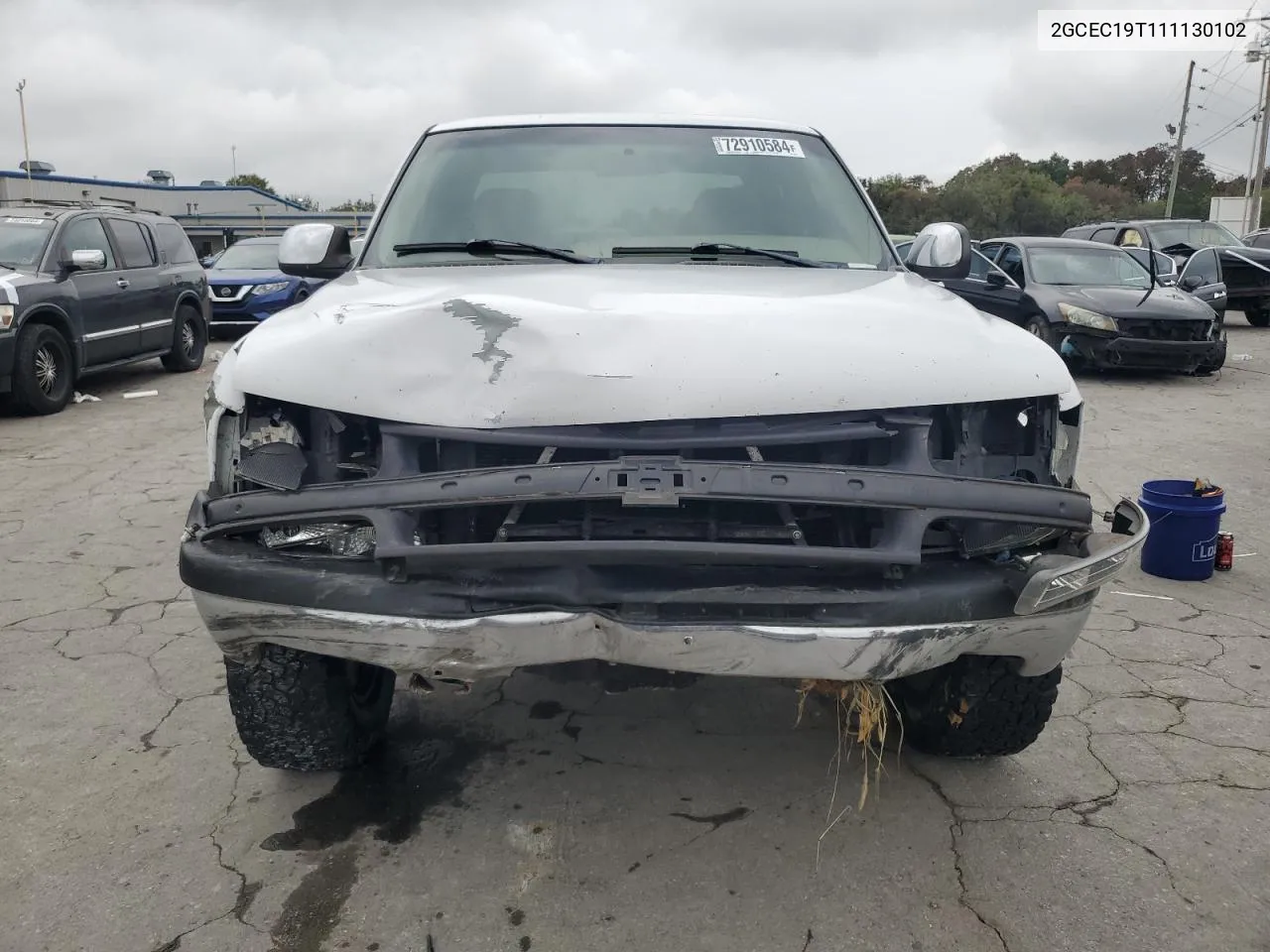 2001 Chevrolet Silverado C1500 VIN: 2GCEC19T111130102 Lot: 72910584