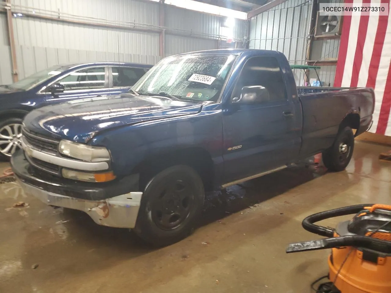 1GCEC14W91Z273310 2001 Chevrolet Silverado C1500