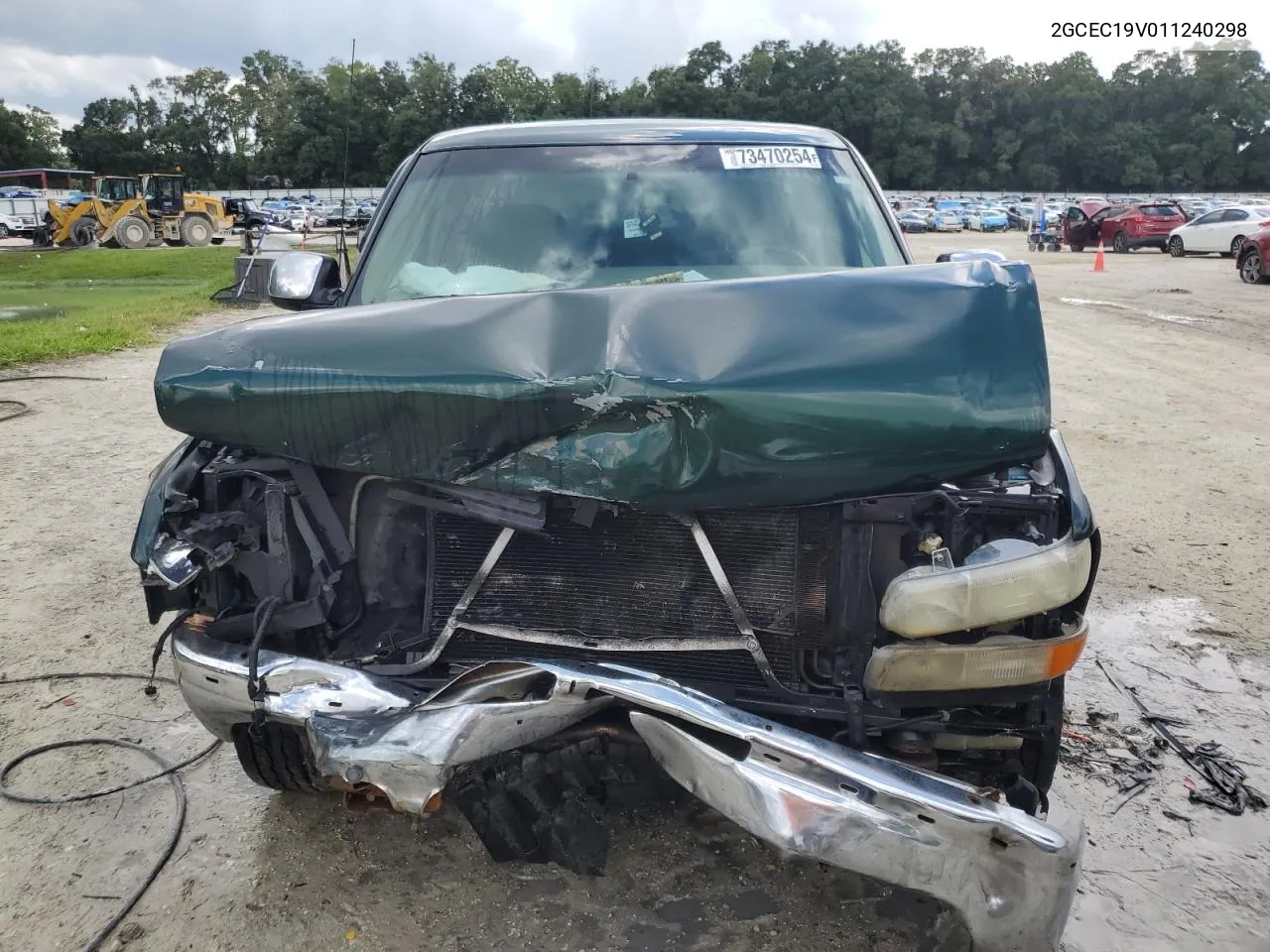 2001 Chevrolet Silverado C1500 VIN: 2GCEC19V011240298 Lot: 73470254