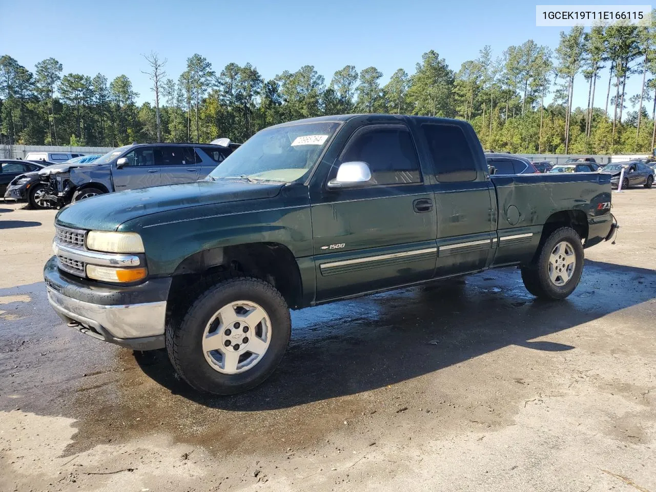 1GCEK19T11E166115 2001 Chevrolet Silverado K1500