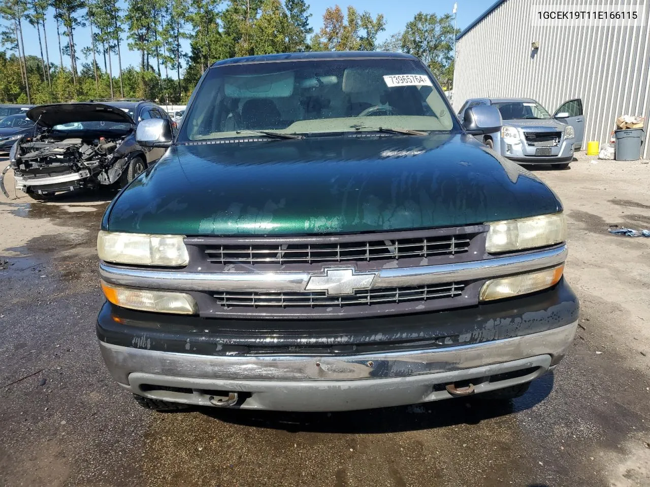 2001 Chevrolet Silverado K1500 VIN: 1GCEK19T11E166115 Lot: 73965764