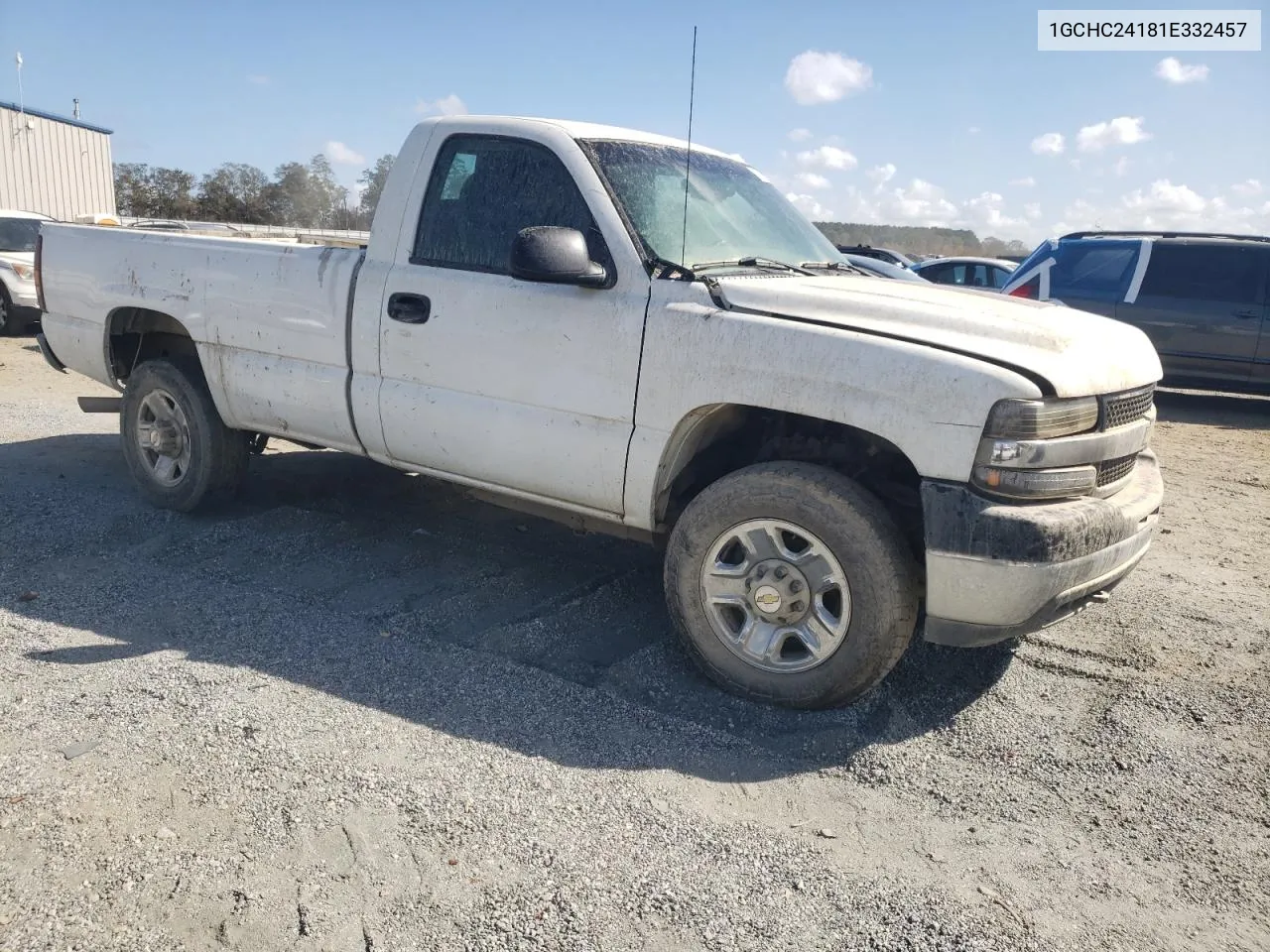 2001 Chevrolet Silverado C2500 Heavy Duty VIN: 1GCHC24181E332457 Lot: 75826974