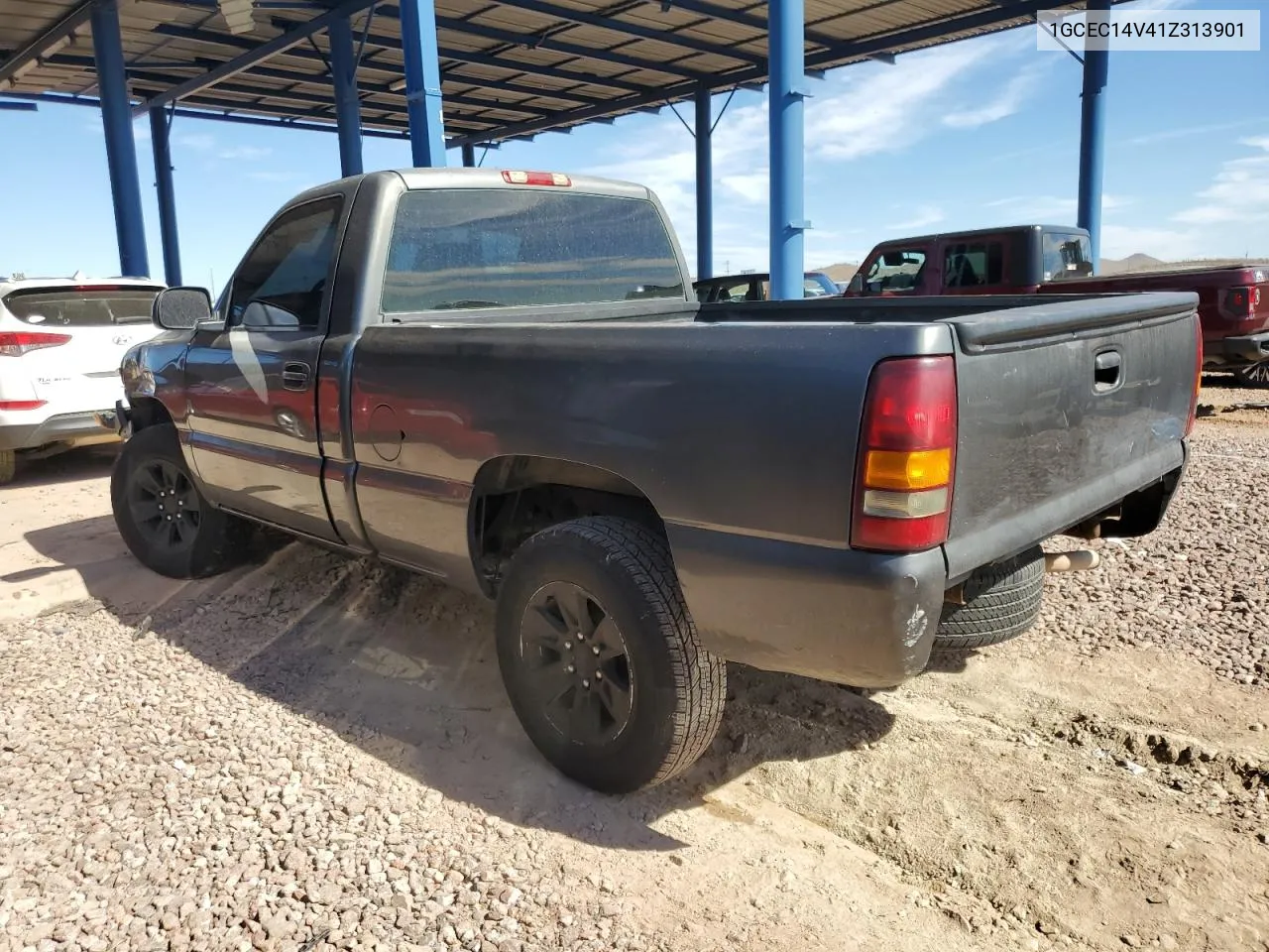 2001 Chevrolet Silverado C1500 VIN: 1GCEC14V41Z313901 Lot: 77025334