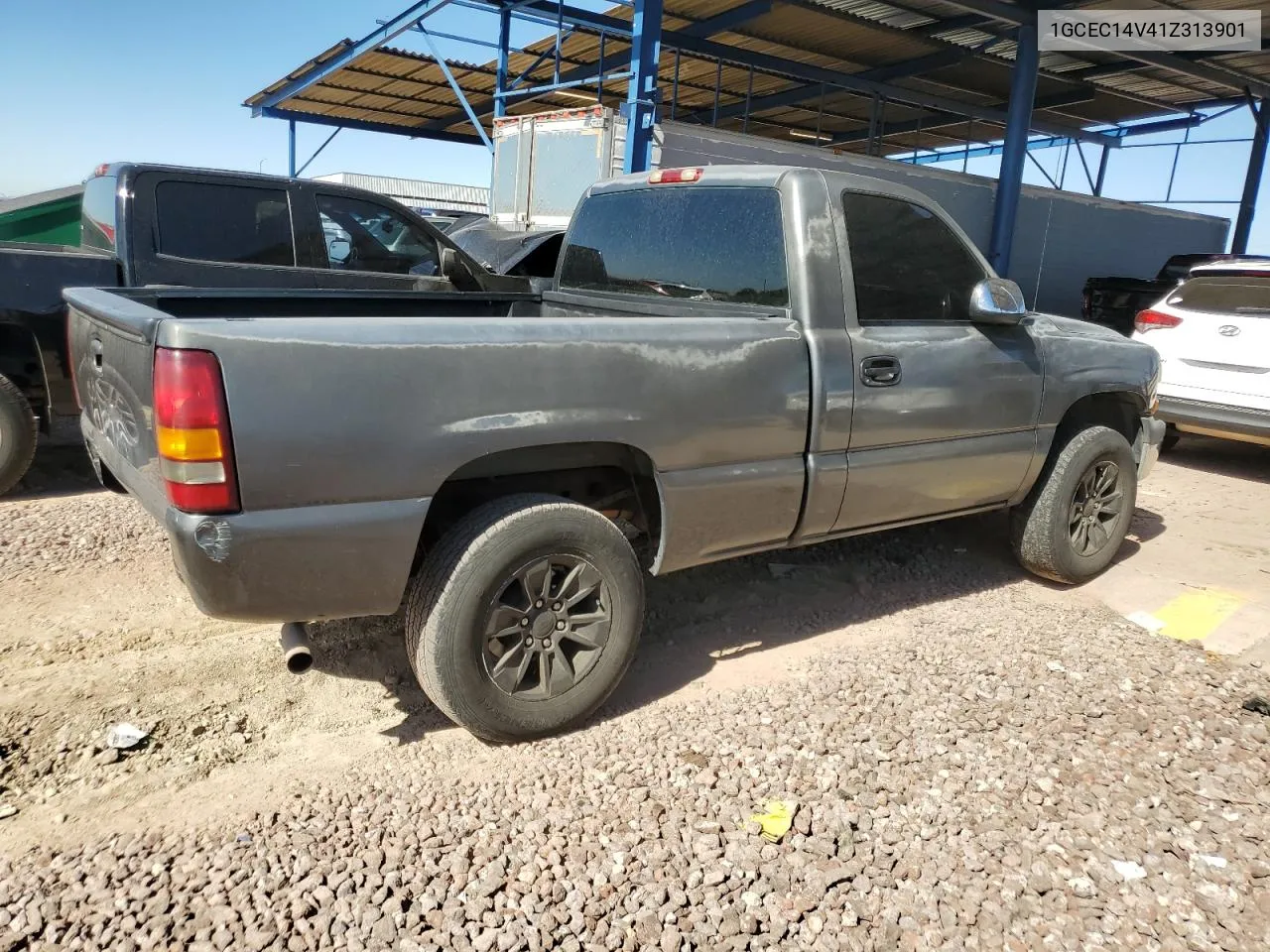 2001 Chevrolet Silverado C1500 VIN: 1GCEC14V41Z313901 Lot: 77025334