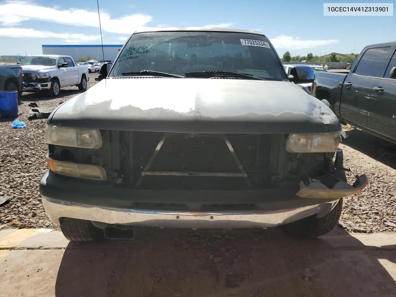 2001 Chevrolet Silverado C1500 VIN: 1GCEC14V41Z313901 Lot: 77025334