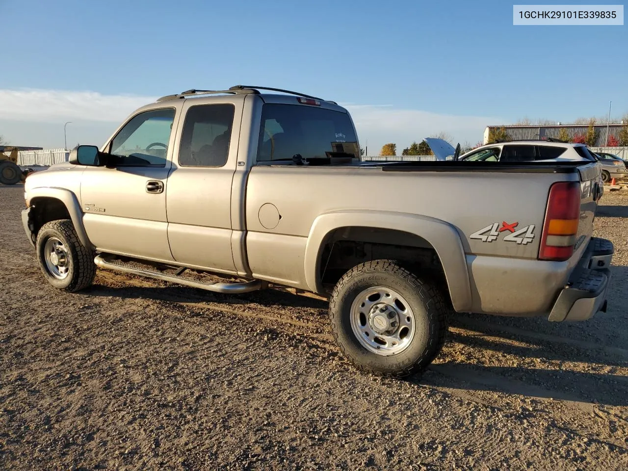 2001 Chevrolet Silverado K2500 Heavy Duty VIN: 1GCHK29101E339835 Lot: 77864304