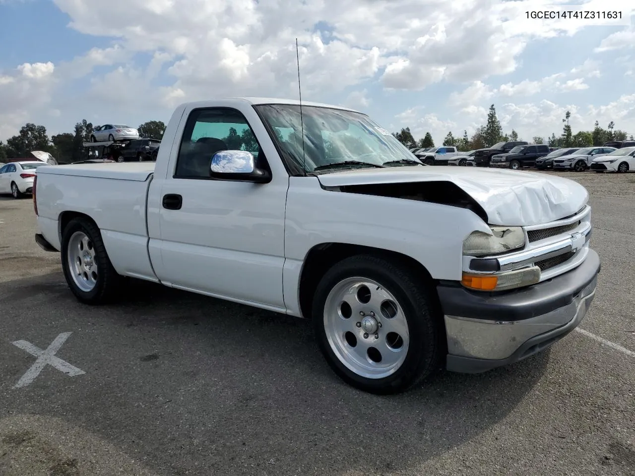 2001 Chevrolet Silverado C1500 VIN: 1GCEC14T41Z311631 Lot: 77953594