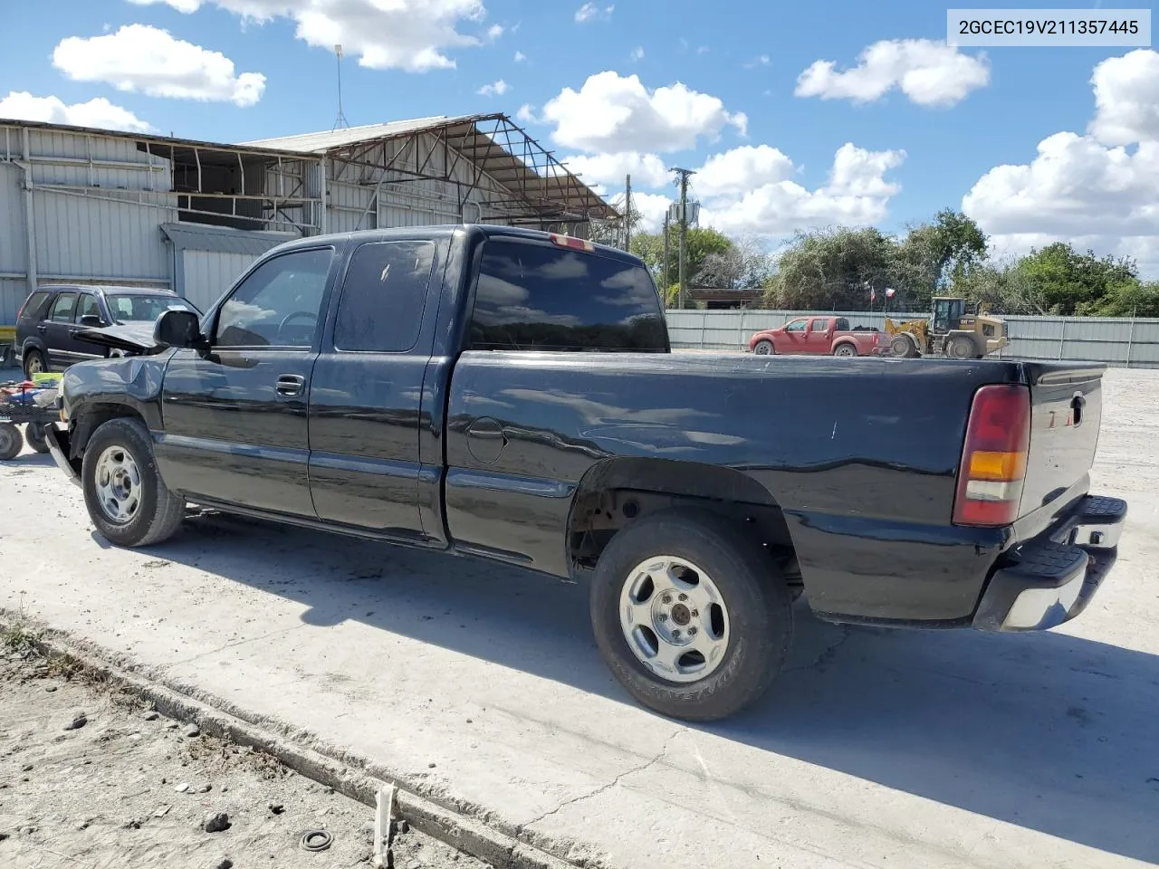 2001 Chevrolet Silverado C1500 VIN: 2GCEC19V211357445 Lot: 77959714