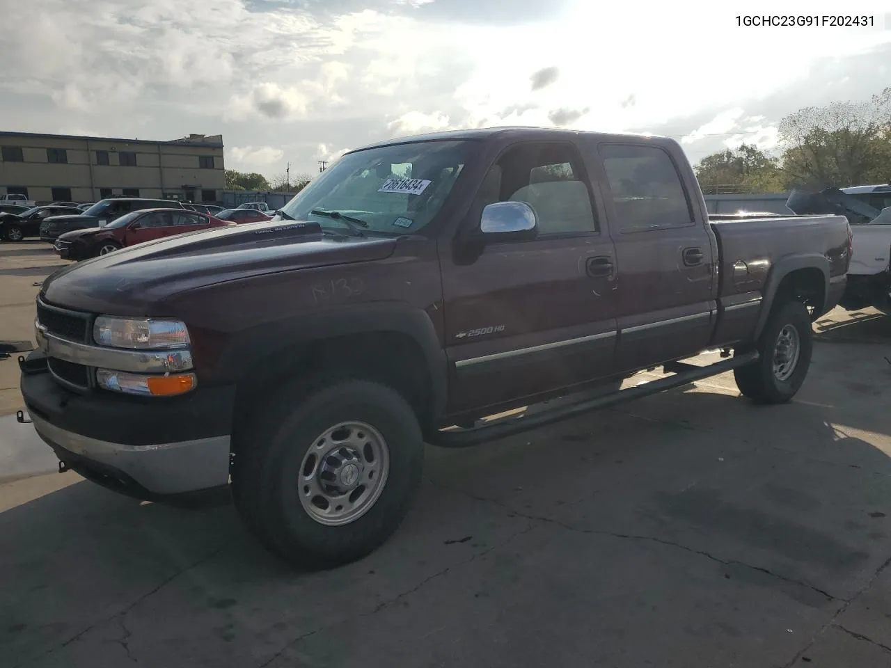 2001 Chevrolet Silverado C2500 Heavy Duty VIN: 1GCHC23G91F202431 Lot: 78616434