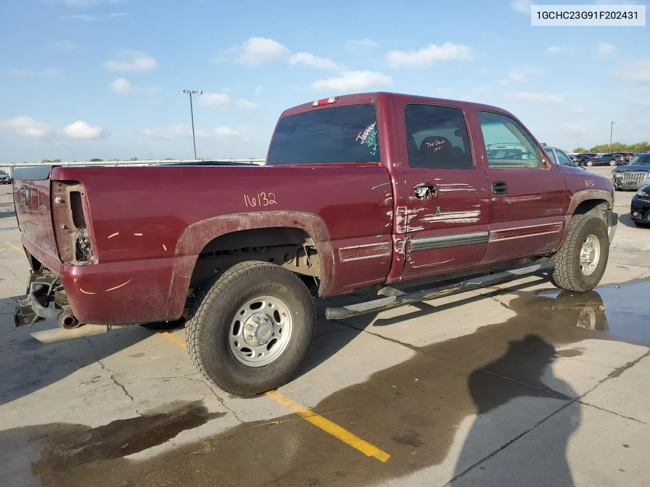 2001 Chevrolet Silverado C2500 Heavy Duty VIN: 1GCHC23G91F202431 Lot: 78616434