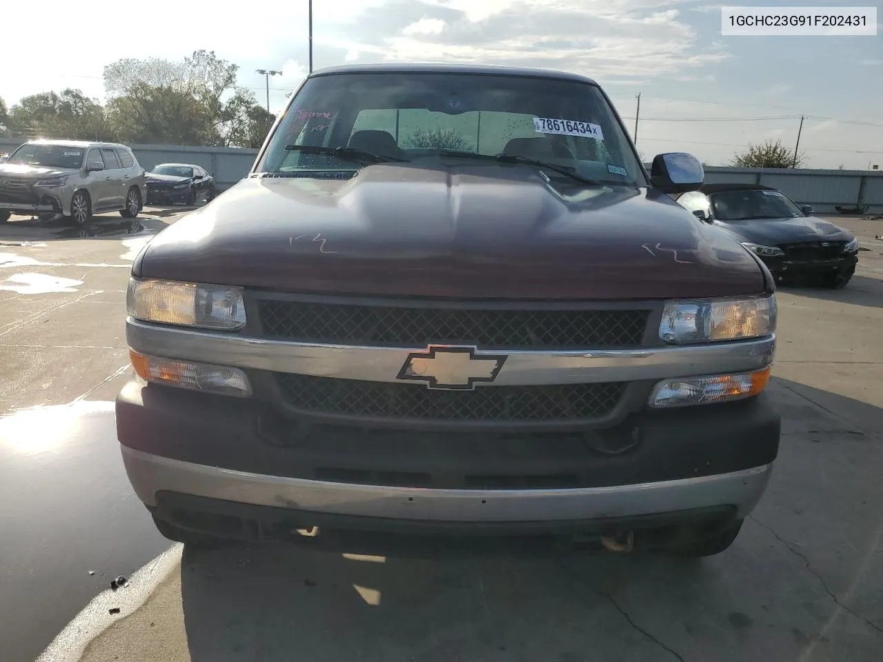 2001 Chevrolet Silverado C2500 Heavy Duty VIN: 1GCHC23G91F202431 Lot: 78616434