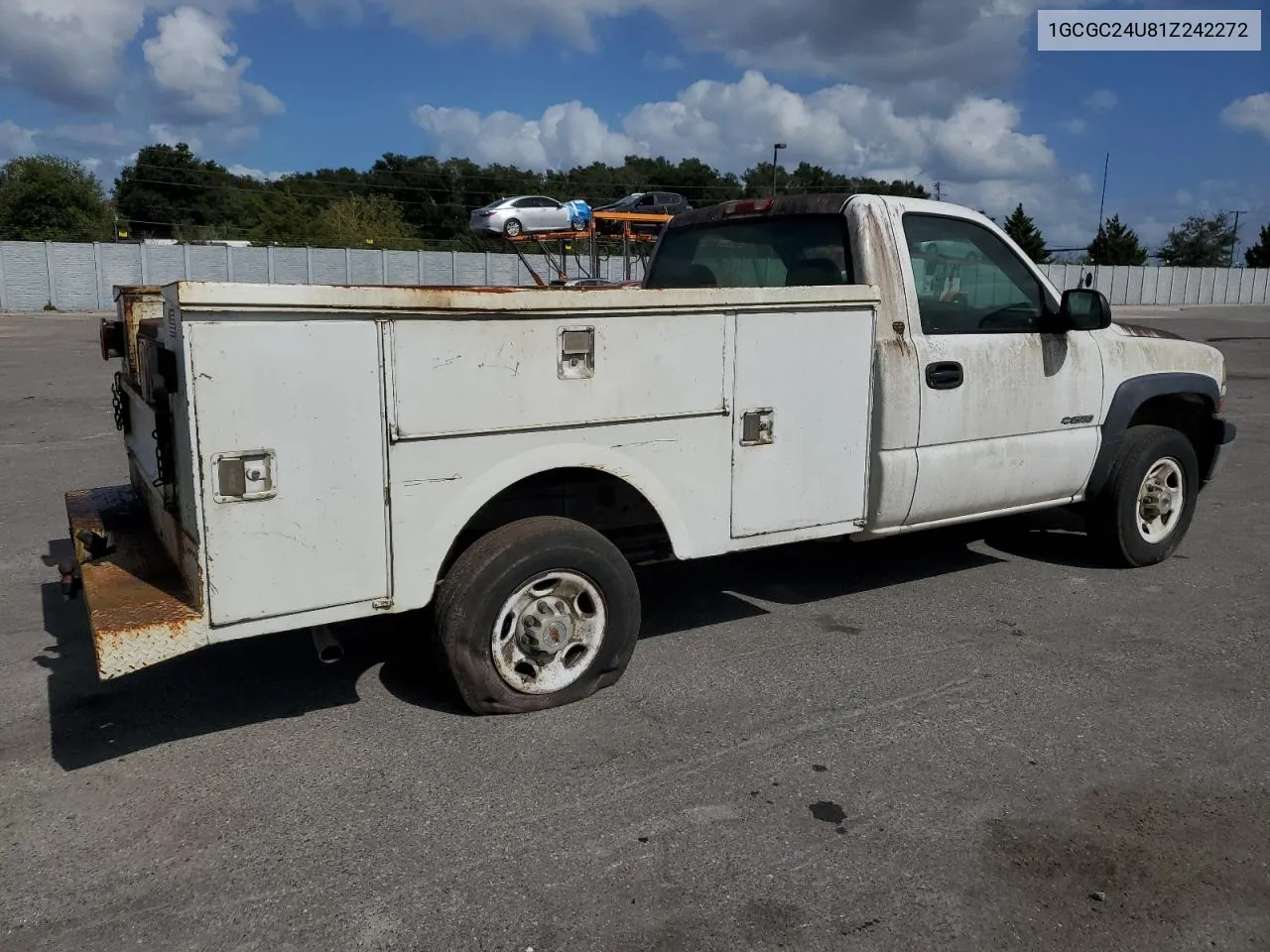 2001 Chevrolet Silverado C2500 VIN: 1GCGC24U81Z242272 Lot: 78666254