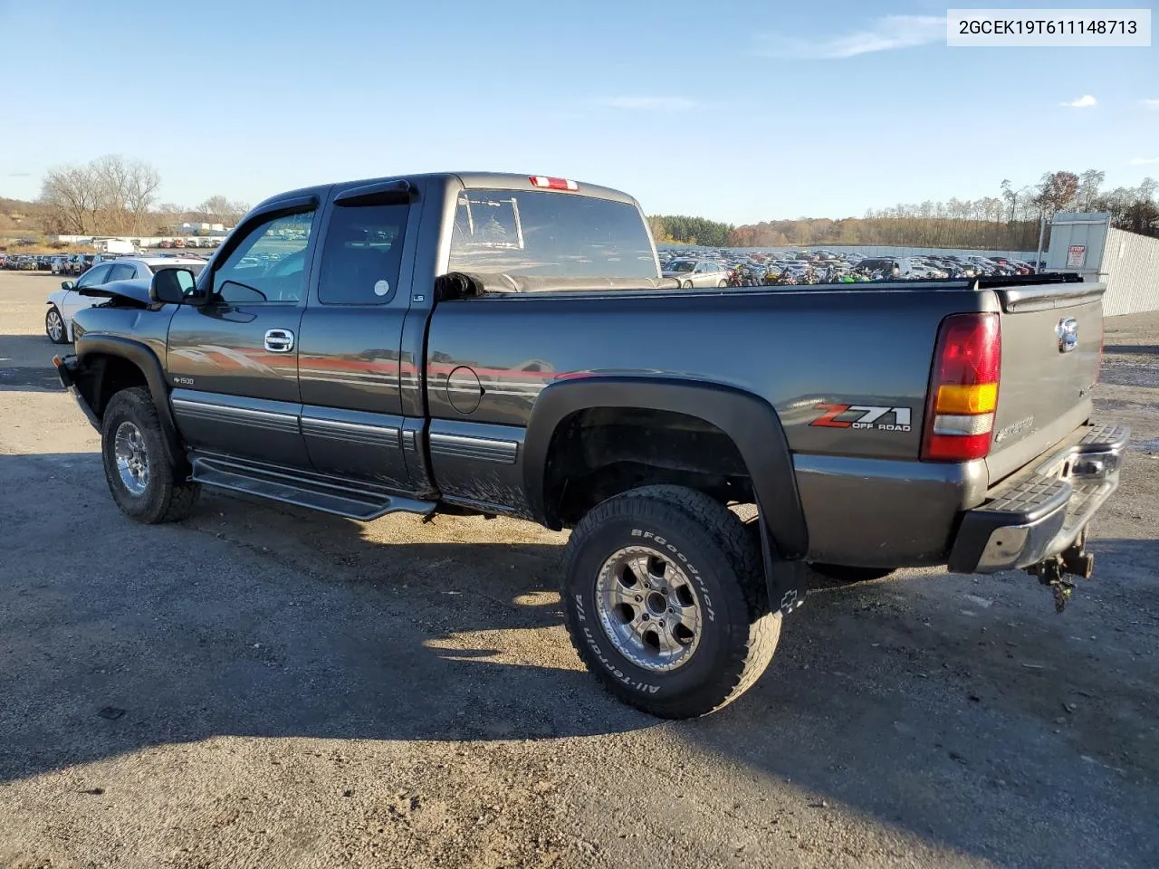 2001 Chevrolet Silverado K1500 VIN: 2GCEK19T611148713 Lot: 79060494