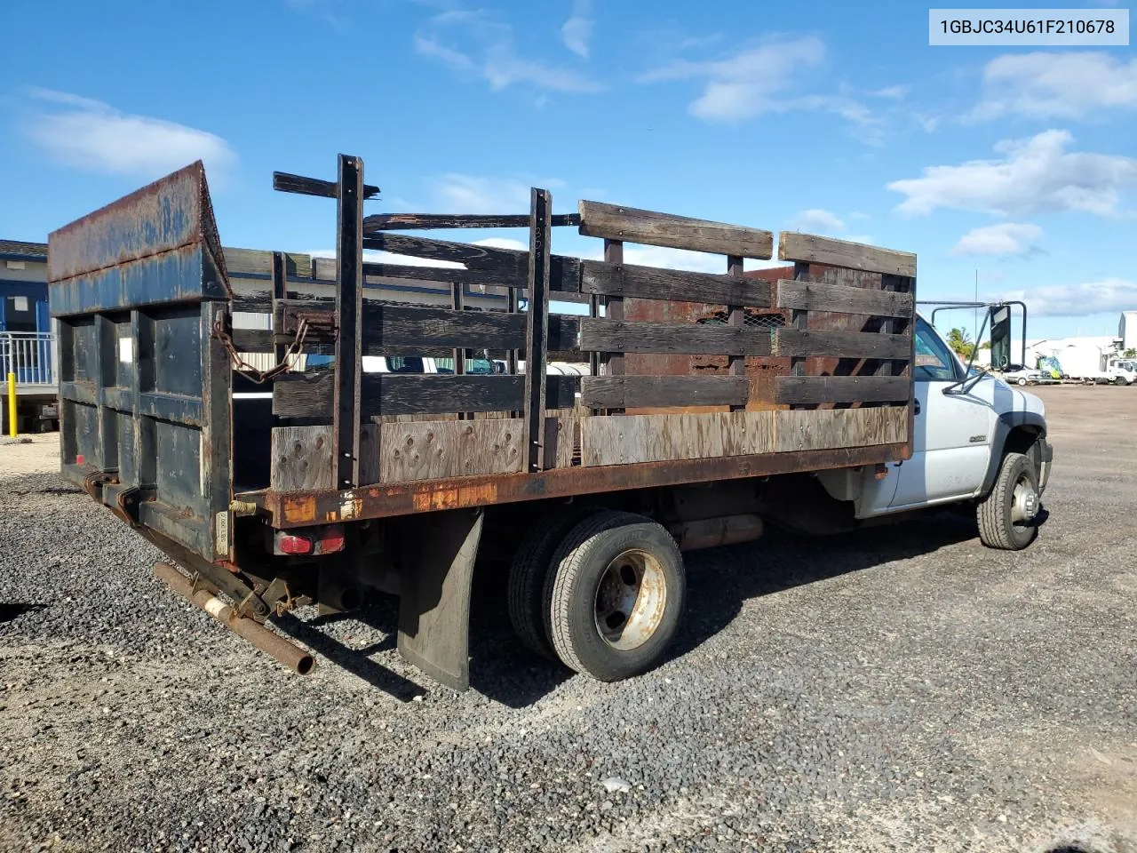 2001 Chevrolet Silverado C3500 VIN: 1GBJC34U61F210678 Lot: 80170664