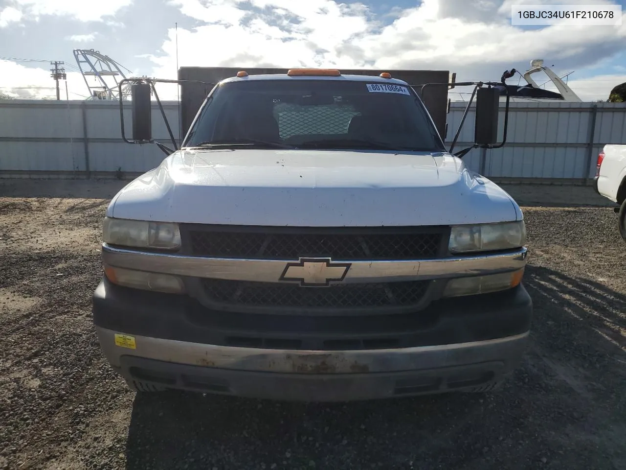 2001 Chevrolet Silverado C3500 VIN: 1GBJC34U61F210678 Lot: 80170664