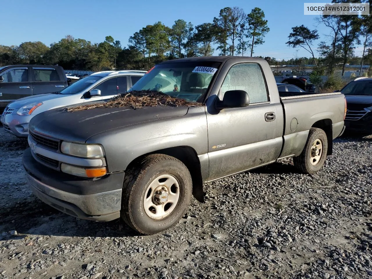 2001 Chevrolet Silverado C1500 VIN: 1GCEC14W61Z312001 Lot: 80388404