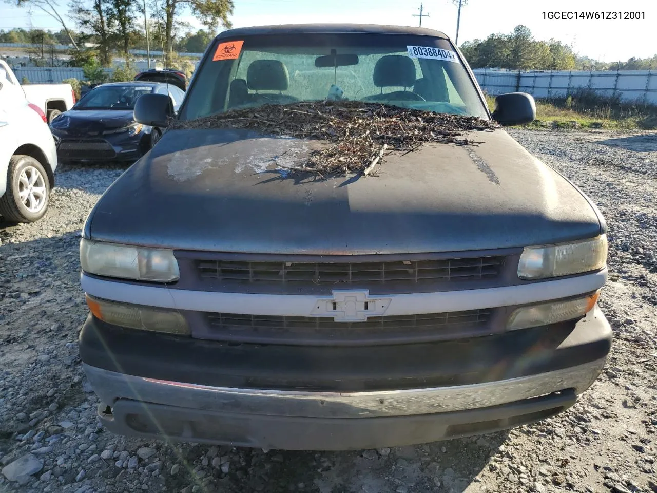 2001 Chevrolet Silverado C1500 VIN: 1GCEC14W61Z312001 Lot: 80388404