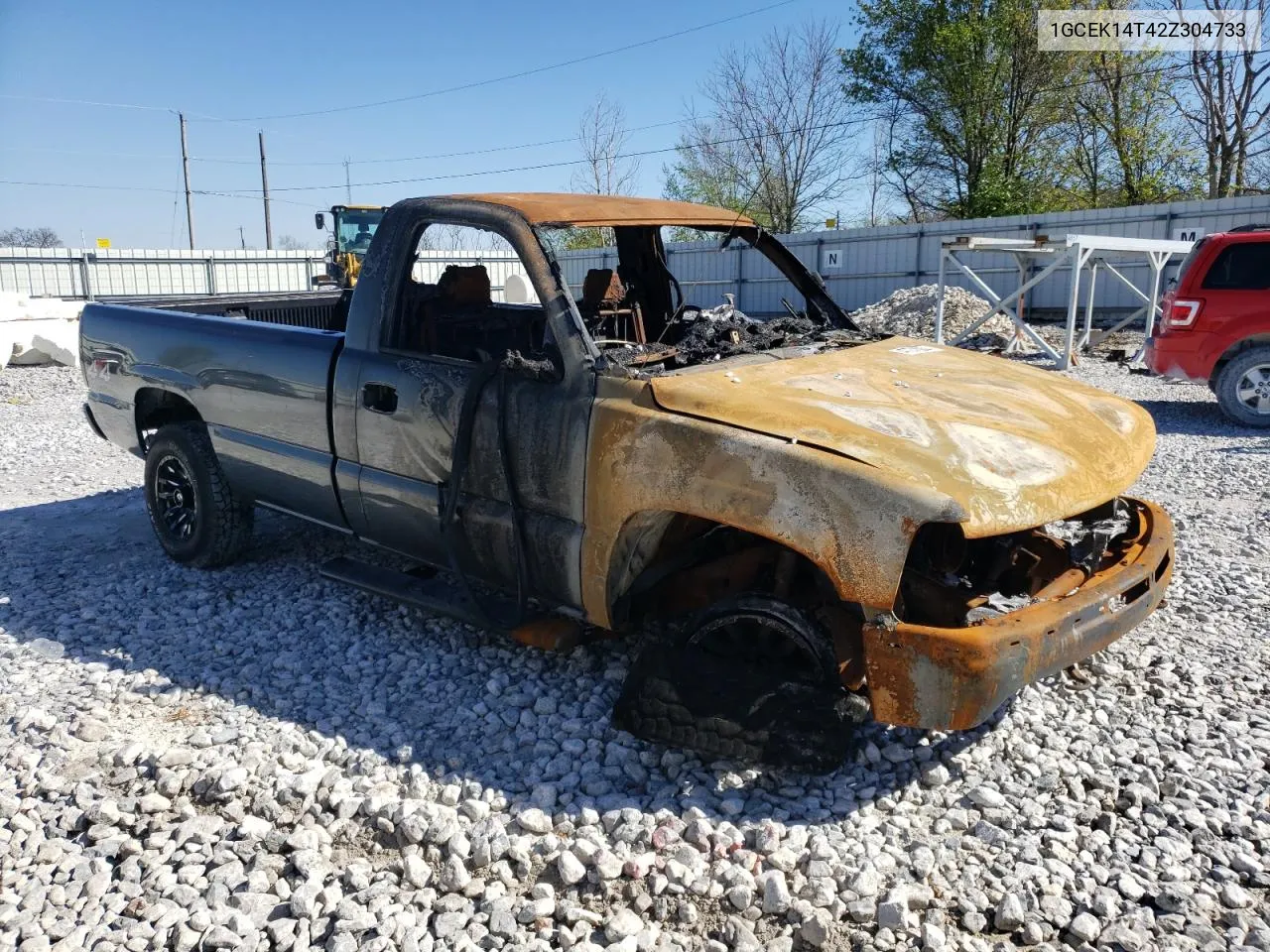 2002 Chevrolet Silverado K1500 VIN: 1GCEK14T42Z304733 Lot: 47272964