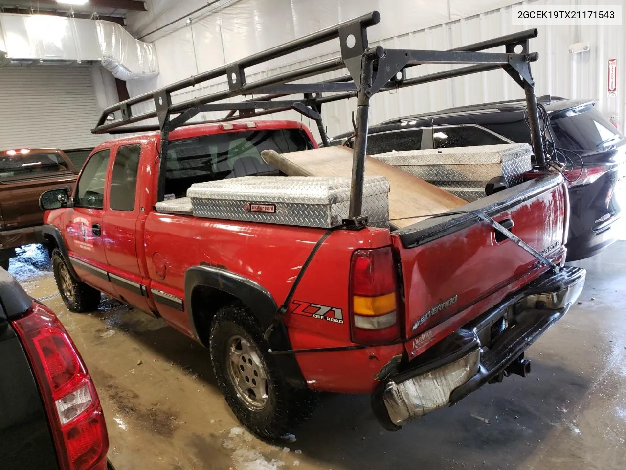 2002 Chevrolet Silverado K1500 VIN: 2GCEK19TX21171543 Lot: 54364404