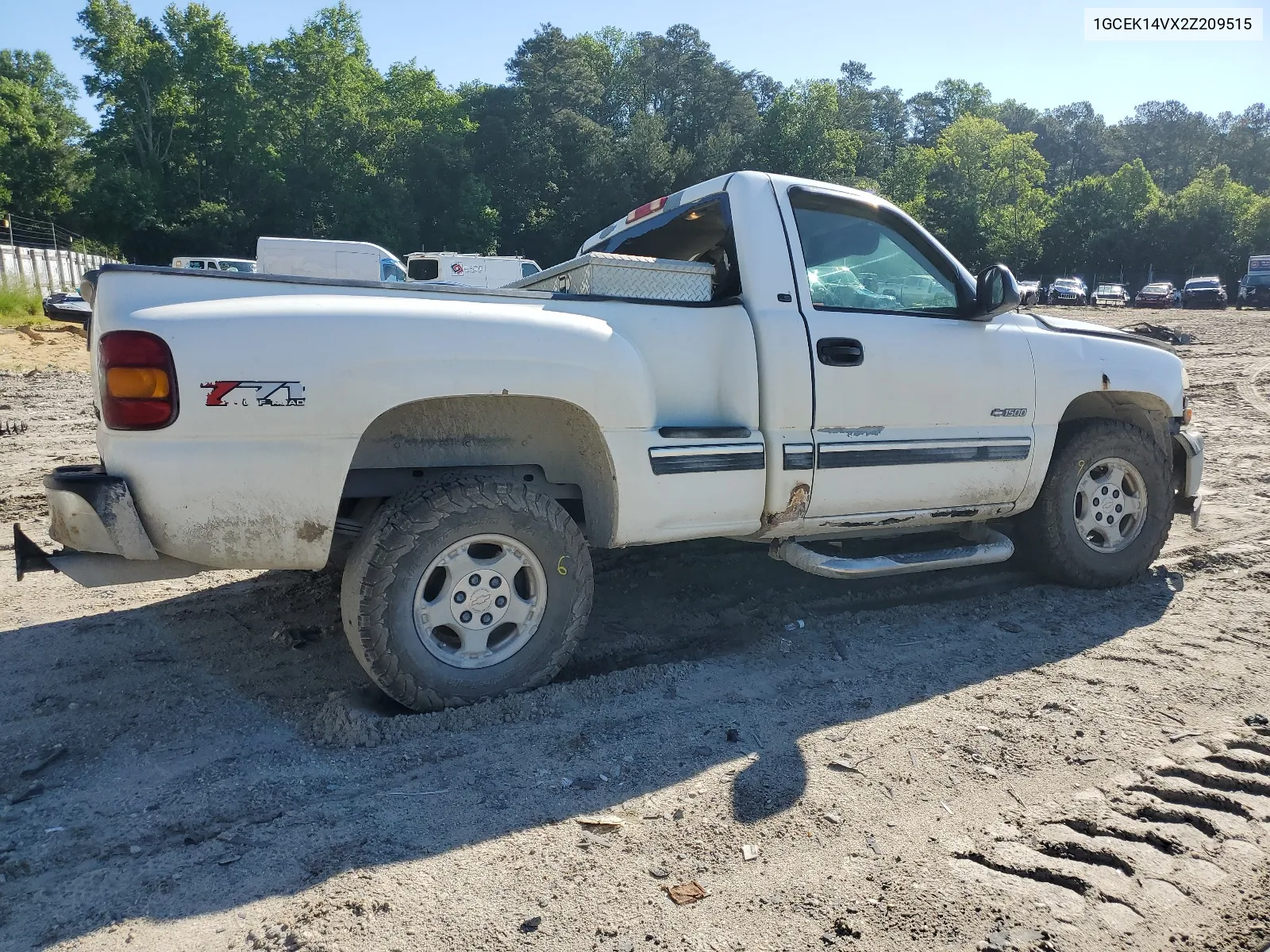 2002 Chevrolet Silverado K1500 VIN: 1GCEK14VX2Z209515 Lot: 56230974