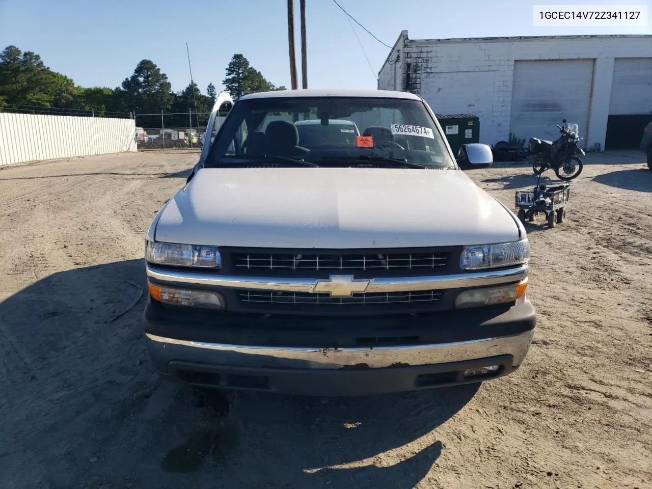 2002 Chevrolet Silverado C1500 VIN: 1GCEC14V72Z341127 Lot: 56264674