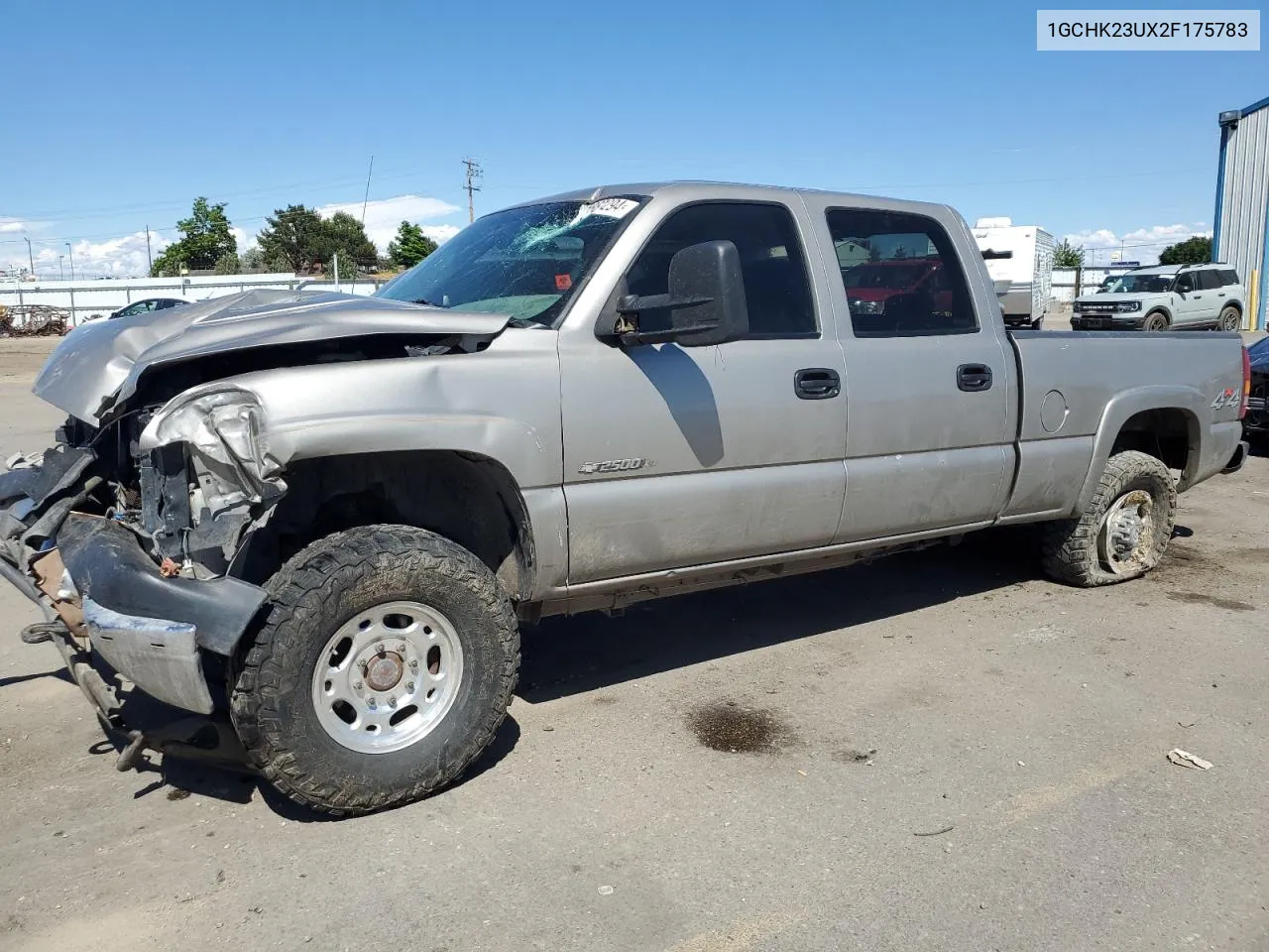 2002 Chevrolet Silverado K2500 Heavy Duty VIN: 1GCHK23UX2F175783 Lot: 59860294