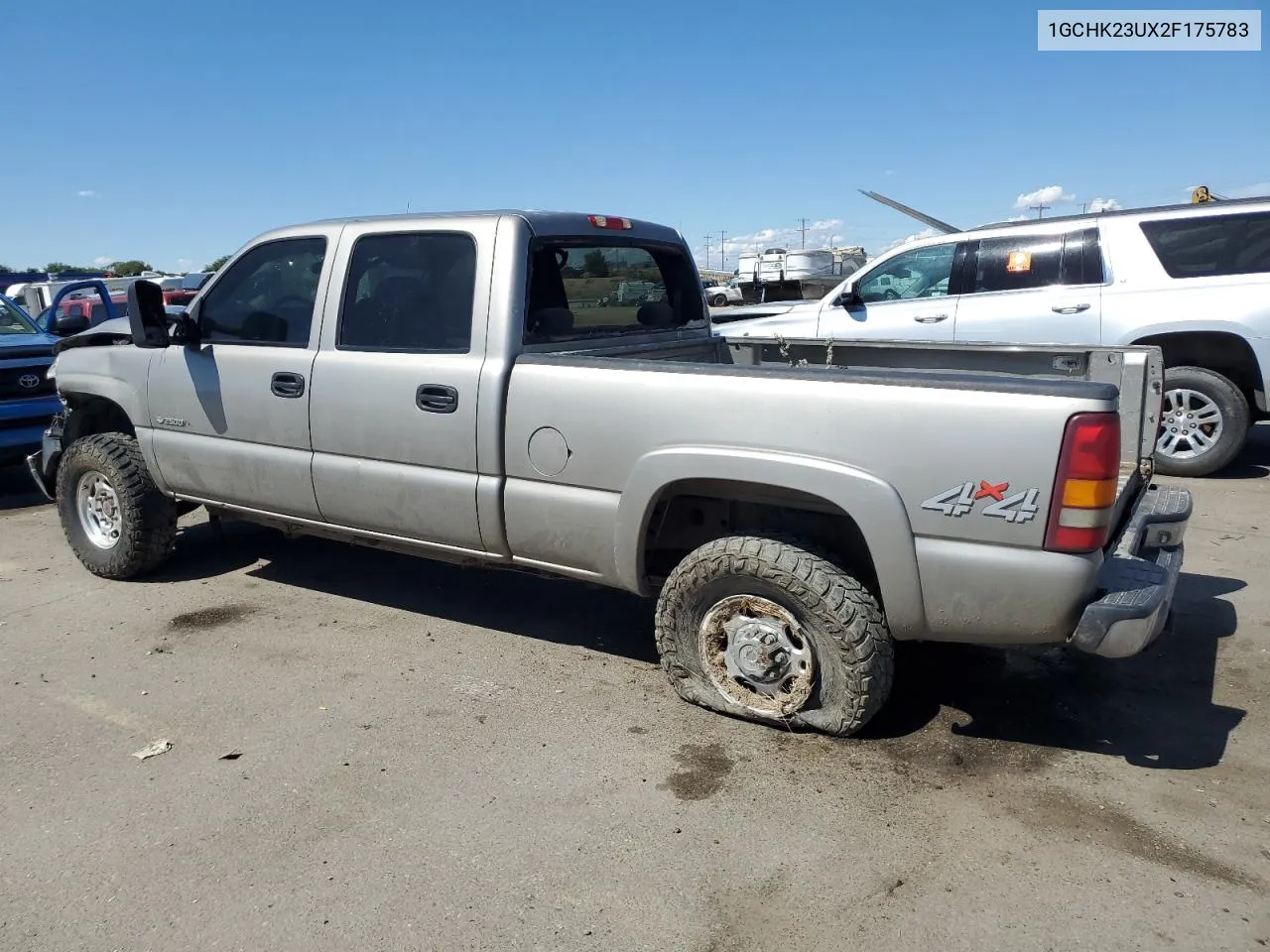 2002 Chevrolet Silverado K2500 Heavy Duty VIN: 1GCHK23UX2F175783 Lot: 59860294