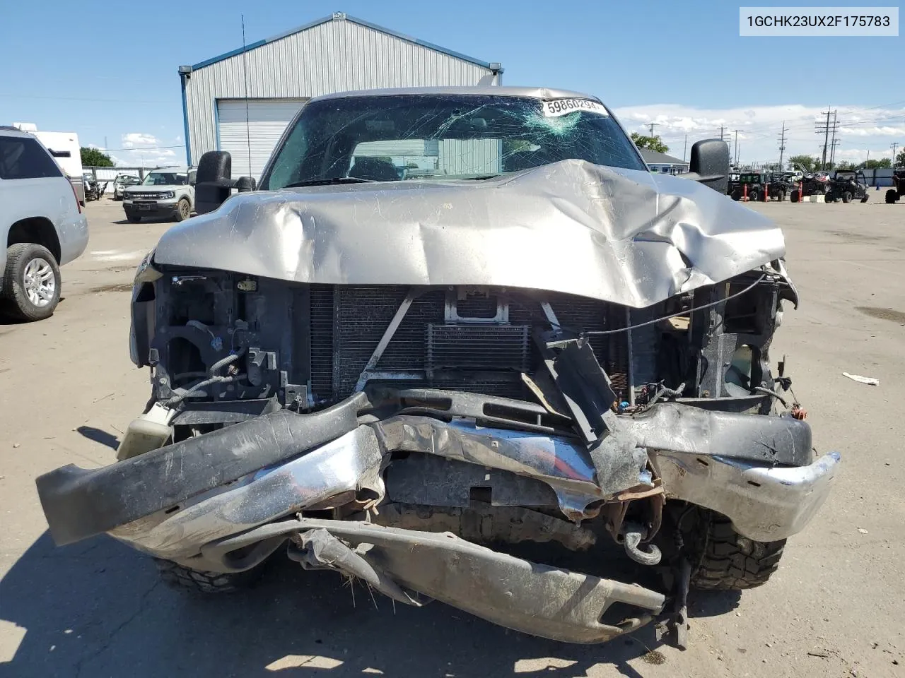 2002 Chevrolet Silverado K2500 Heavy Duty VIN: 1GCHK23UX2F175783 Lot: 59860294