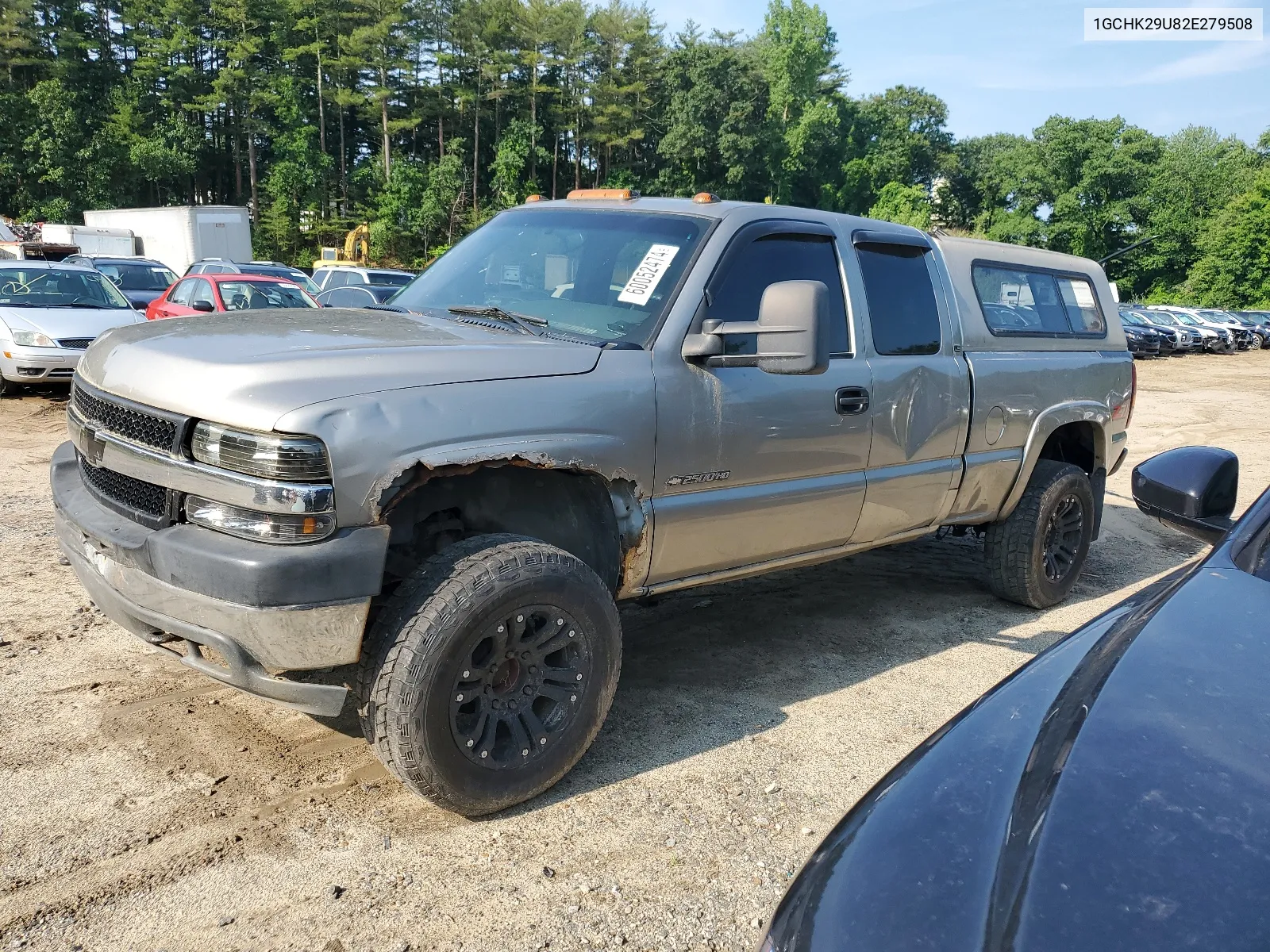 2002 Chevrolet Silverado K2500 Heavy Duty VIN: 1GCHK29U82E279508 Lot: 60052474