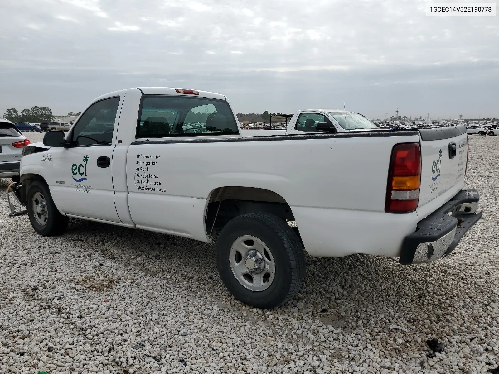 2002 Chevrolet Silverado C1500 VIN: 1GCEC14V52E190778 Lot: 63075074