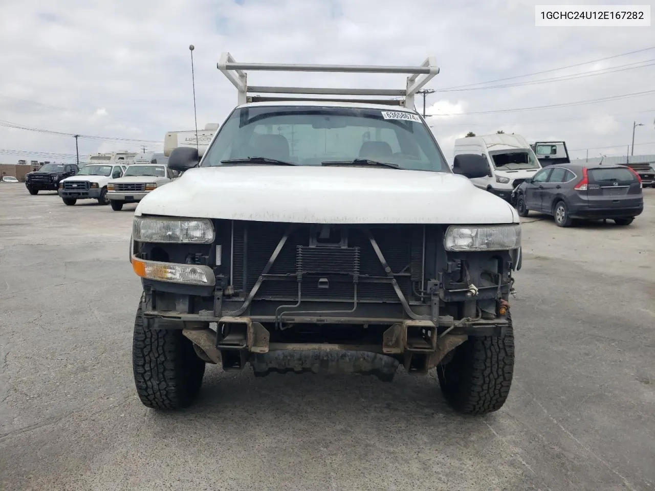 2002 Chevrolet Silverado C2500 Heavy Duty VIN: 1GCHC24U12E167282 Lot: 63658674