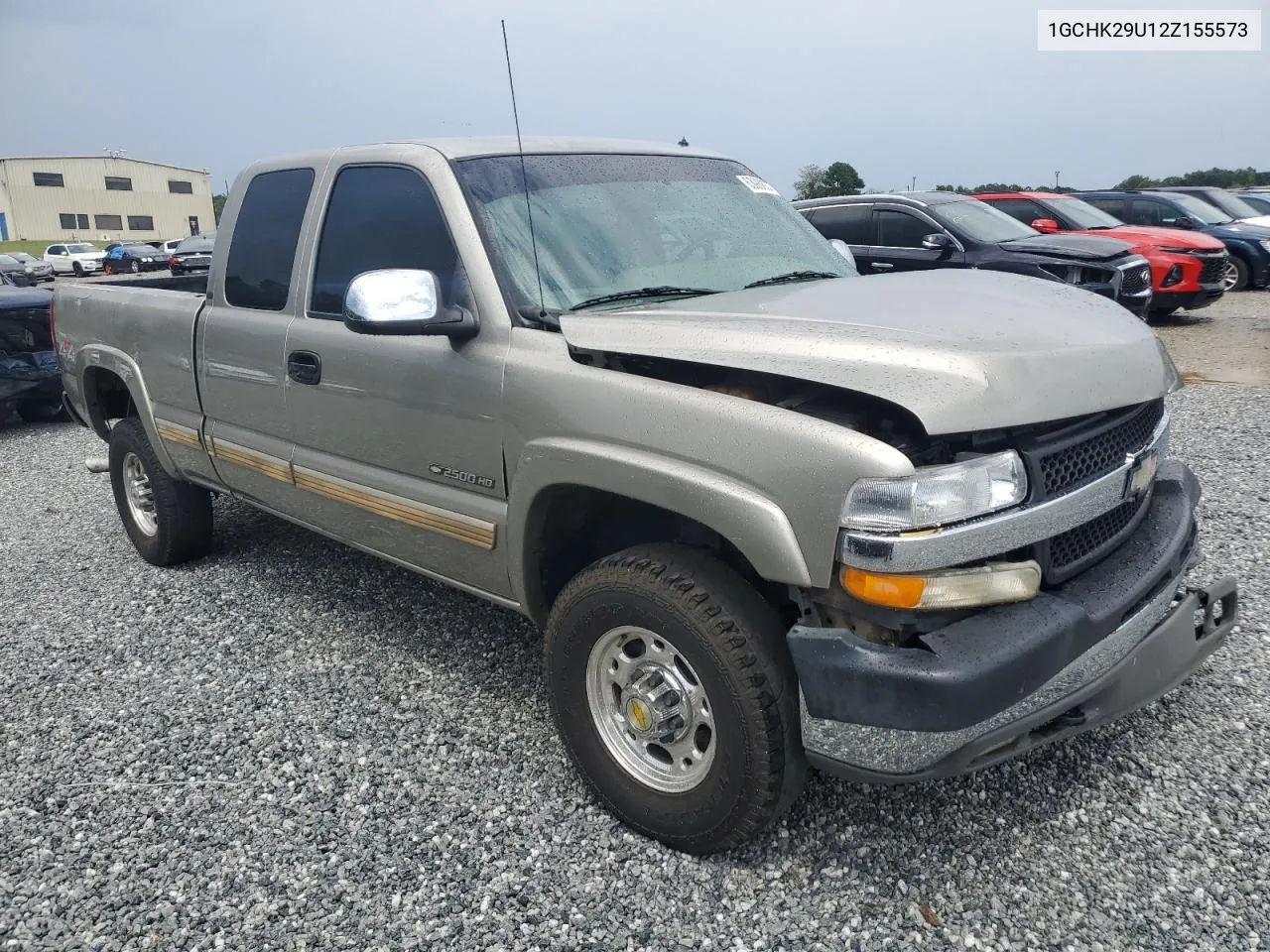 2002 Chevrolet Silverado K2500 Heavy Duty VIN: 1GCHK29U12Z155573 Lot: 63988074