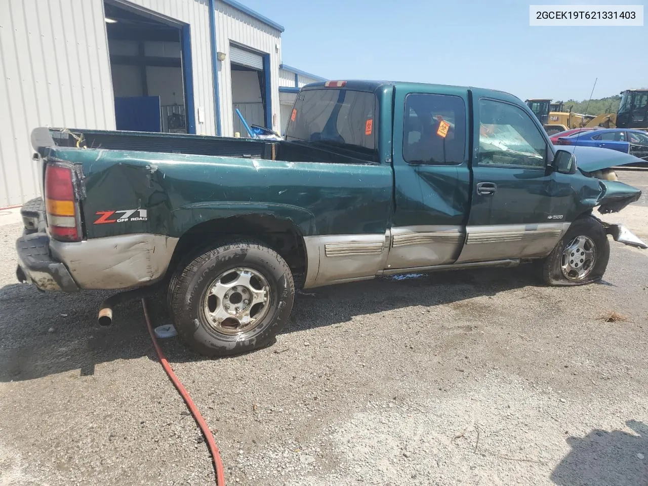 2002 Chevrolet Silverado K1500 VIN: 2GCEK19T621331403 Lot: 65118484