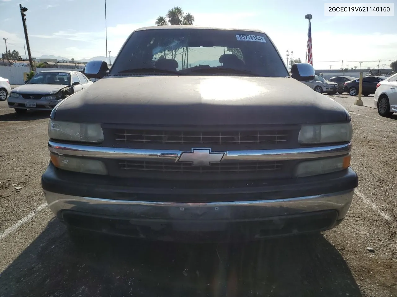 2002 Chevrolet Silverado C1500 VIN: 2GCEC19V621140160 Lot: 65778164