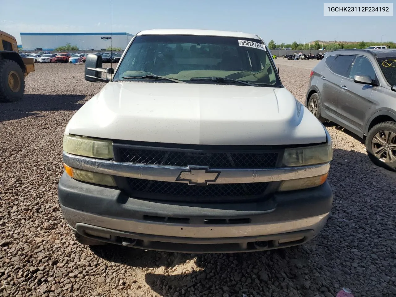 2002 Chevrolet Silverado K2500 Heavy Duty VIN: 1GCHK23112F234192 Lot: 65828784