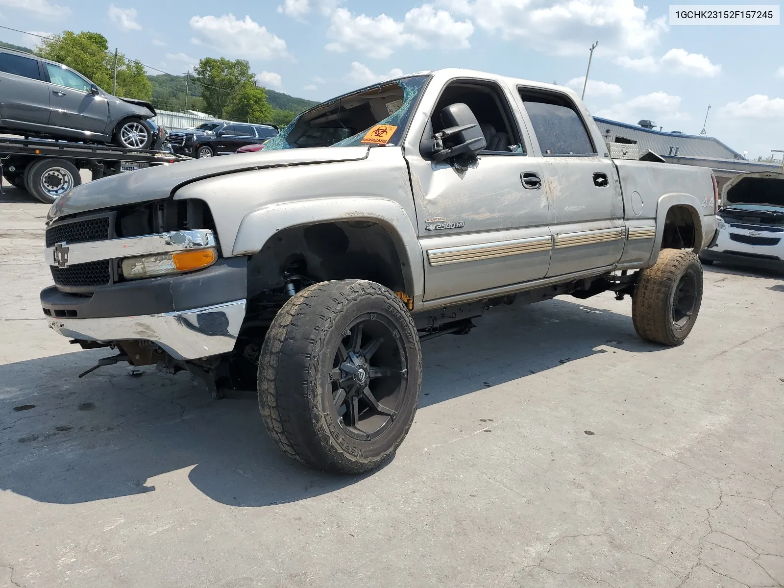 2002 Chevrolet Silverado K2500 Heavy Duty VIN: 1GCHK23152F157245 Lot: 65862534