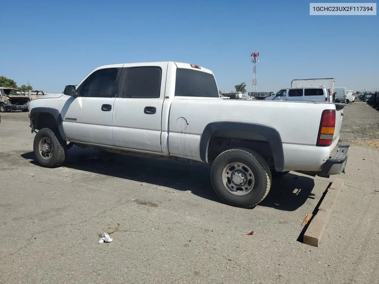 2002 Chevrolet Silverado C2500 Heavy Duty VIN: 1GCHC23UX2F117394 Lot: 66293734