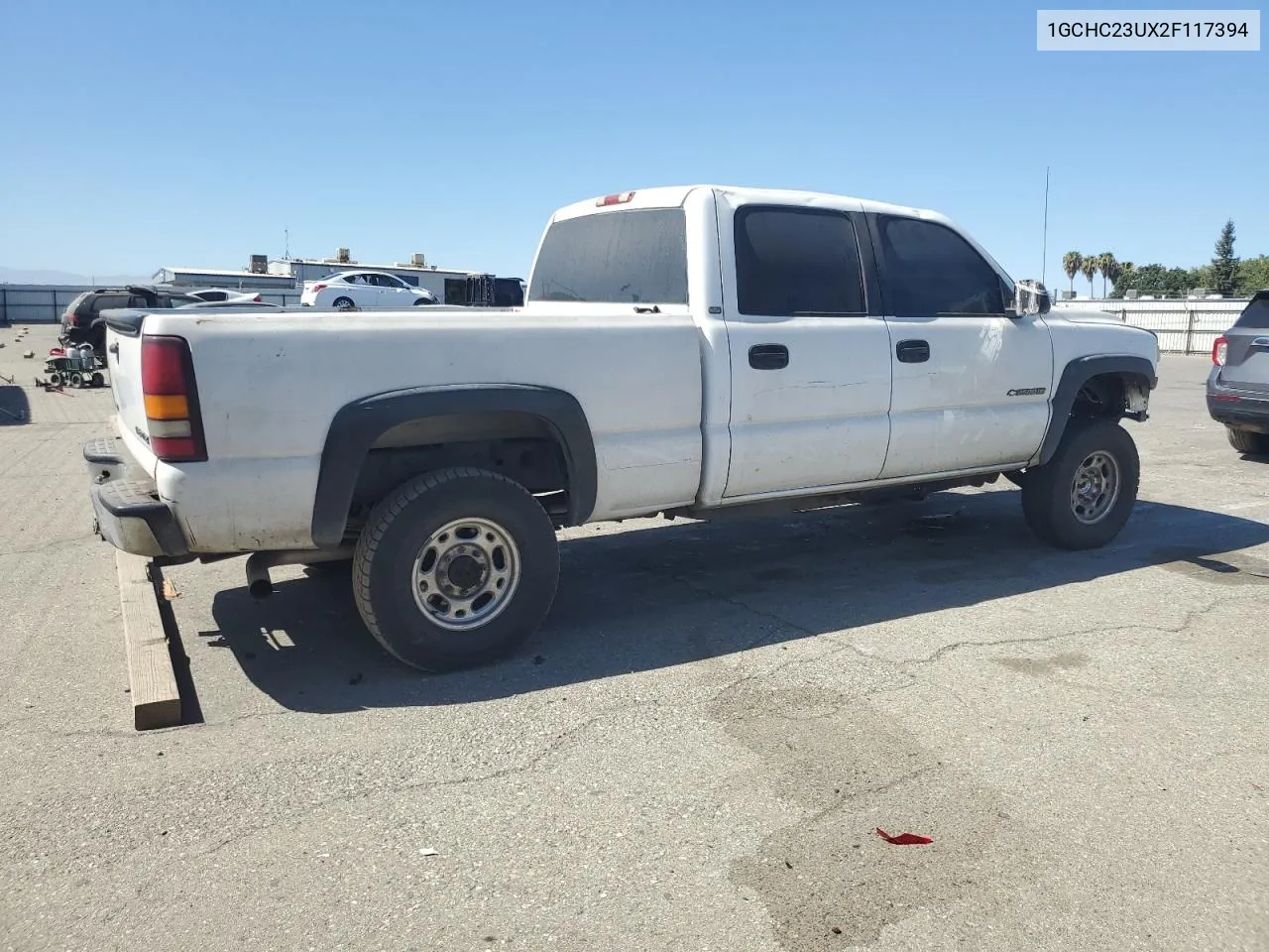 2002 Chevrolet Silverado C2500 Heavy Duty VIN: 1GCHC23UX2F117394 Lot: 66293734