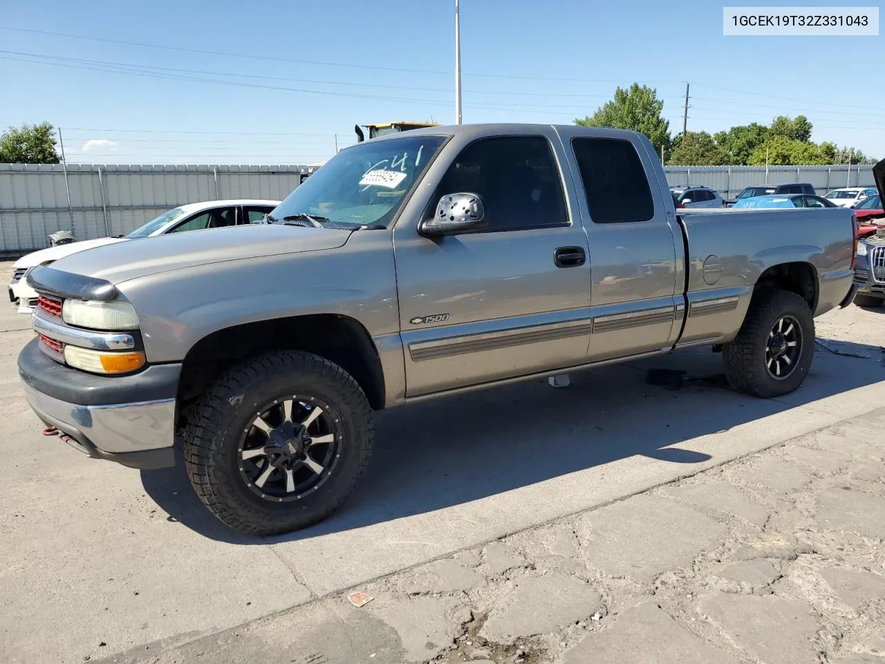 2002 Chevrolet Silverado K1500 VIN: 1GCEK19T32Z331043 Lot: 66569454