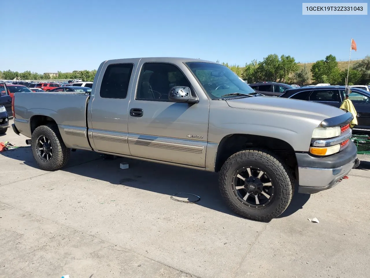 2002 Chevrolet Silverado K1500 VIN: 1GCEK19T32Z331043 Lot: 66569454