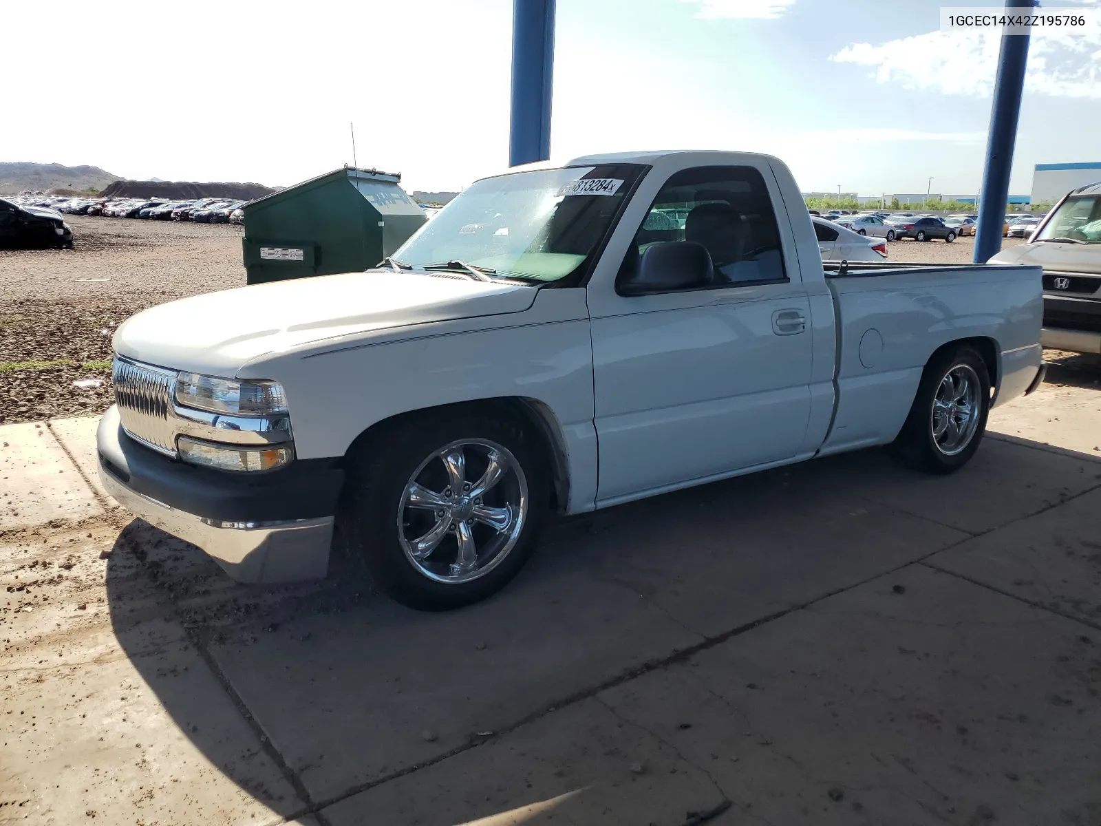 2002 Chevrolet Silverado C1500 VIN: 1GCEC14X42Z195786 Lot: 66813284