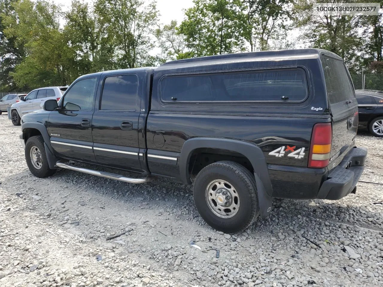 2002 Chevrolet Silverado K1500 Heavy Duty VIN: 1GCGK13U02F232577 Lot: 66970604