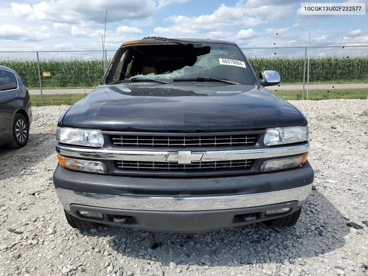 2002 Chevrolet Silverado K1500 Heavy Duty VIN: 1GCGK13U02F232577 Lot: 66970604