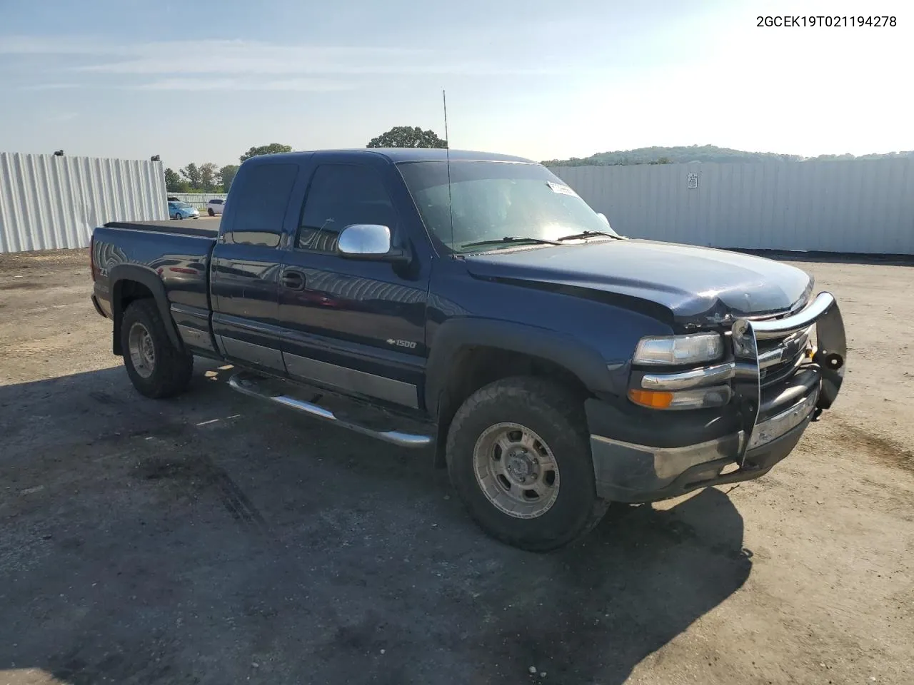 2002 Chevrolet Silverado K1500 VIN: 2GCEK19T021194278 Lot: 67289564