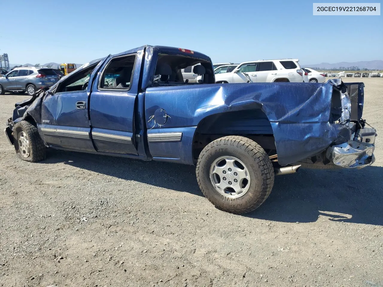 2002 Chevrolet Silverado C1500 VIN: 2GCEC19V221268704 Lot: 67320004