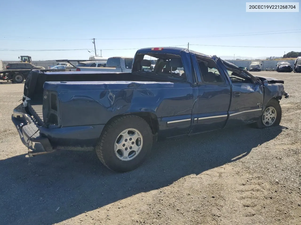 2002 Chevrolet Silverado C1500 VIN: 2GCEC19V221268704 Lot: 67320004