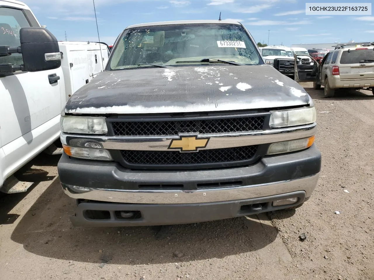 2002 Chevrolet Silverado K2500 Heavy Duty VIN: 1GCHK23U22F163725 Lot: 67330234